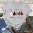 thumbnail image 1 of Women Yes I Really Do Need All These Chickens T-Shirt Tee-Rose Gold-M, 1 of 5