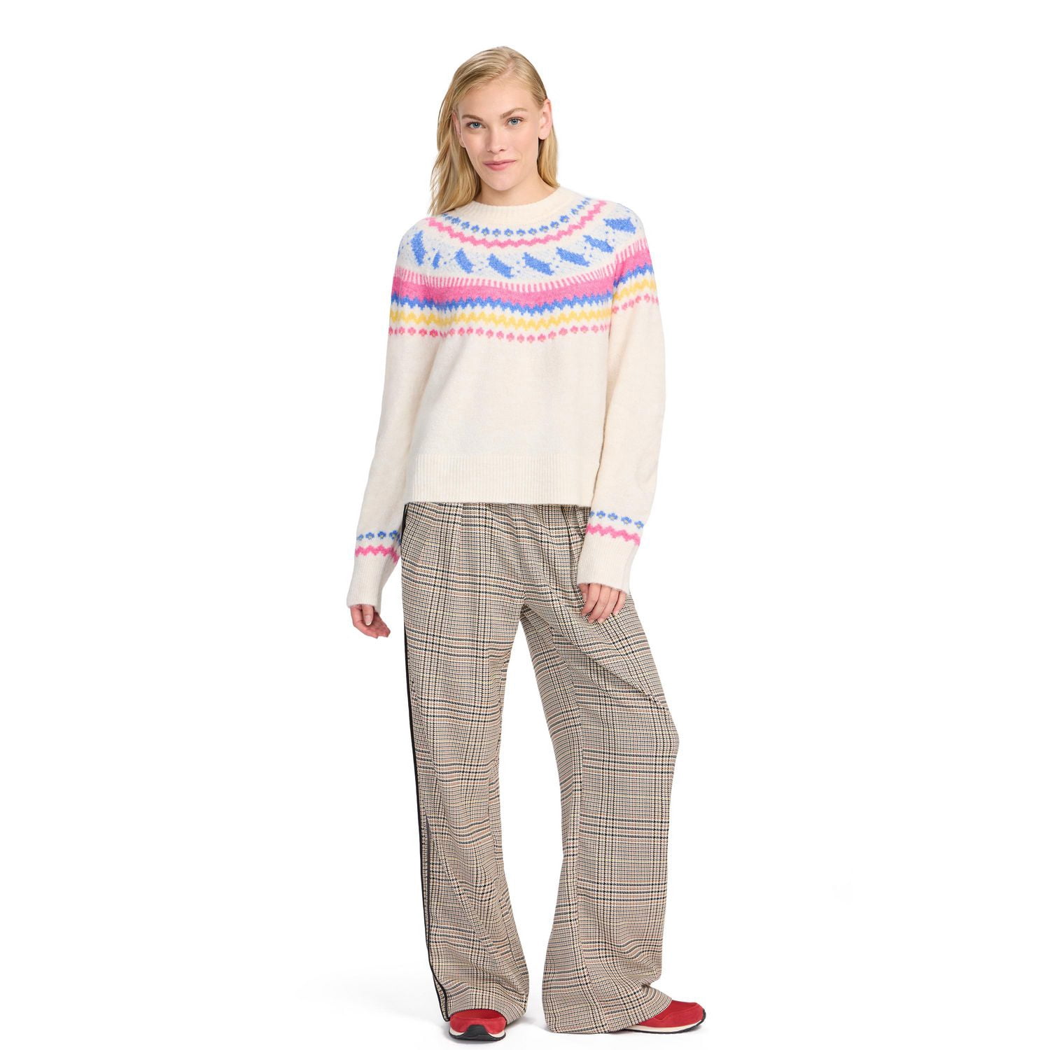 Esprit Women's Plaid Trouser, Sizes XS-XXL