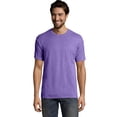 thumbnail image 1 of Hanes Mens Big ComfortWash Garment Dyed Short Sleeve Tee, L, Lavender, 1 of 3
