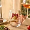 thumbnail image 4 of CQCYD Christmas Glass, 15oz/420ml Cute Christmas Collection Commemorative Drinking Glass, Large Capacity 2D Holiday Glassware for Dining Table Party Decor Christmas Gift for Family Friends, 4 of 8