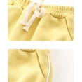 thumbnail image 4 of Toddler Boy Girl Sweatpants Athletic Joggers Pants Solid Color Elastic Waist Track Pants Spring Clothes, 4 of 5