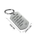 thumbnail image 3 of Dpityserensio Be Safe, Make Good Choices And Call Your Grandma/Grandpa Keychain, 3 of 6