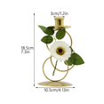 thumbnail image 2 of Fragrance Candlestick Simulation Flower Candle Stand Gift For Living Room Tv Cabinet Desktop Ornament, 2 of 13