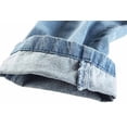 thumbnail image 5 of KIDSCOOL SPACE Retro Toddler Little Kid Rippd Holes Elastic Waist Fashion Jeans, 5 of 5