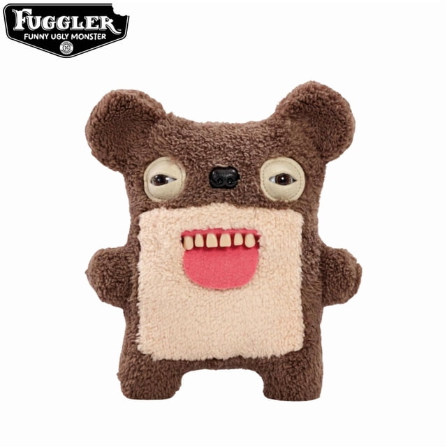Fuggler Funny Monster Plush Toy With Big Eyes Crazy Rabbit Stuffed Animal Doll For TV Movie Role Play
