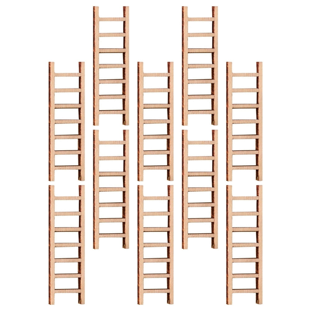 HLONK 3 Count Mini Ladder Living Room Decor Ladders Models The House