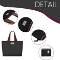 thumbnail image 4 of Latrodar Reusable-Grocery-Bags-Foldable-Machine-Washable-Reusable-Shopping-Bags Colorful Large Folding Reusable Bags Zipper Storage Pouch Lightweight Poly Mom Christmas Gifts, 4 of 5