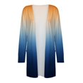 thumbnail image 3 of PENGXIANG Womens Casual Lightweight Long Sleeve Cardigan Soft Drape Open Front Fall Dusters, 3 of 4