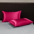 thumbnail image 1 of PRETXORVE Pillowcase A Chilling Pillowcase for Hot Sleepers and Night Sweats Suitable for All Seasons Breathable and Velvet Soft Full-length Pillowcase, 1 of 6