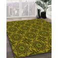 thumbnail image 3 of Ahgly Tapis Rectangulaire Lavable en Machine Intérieur Transitionnel Marron Chocolat, 2 Pieds x 4 Pieds, 3 of 7