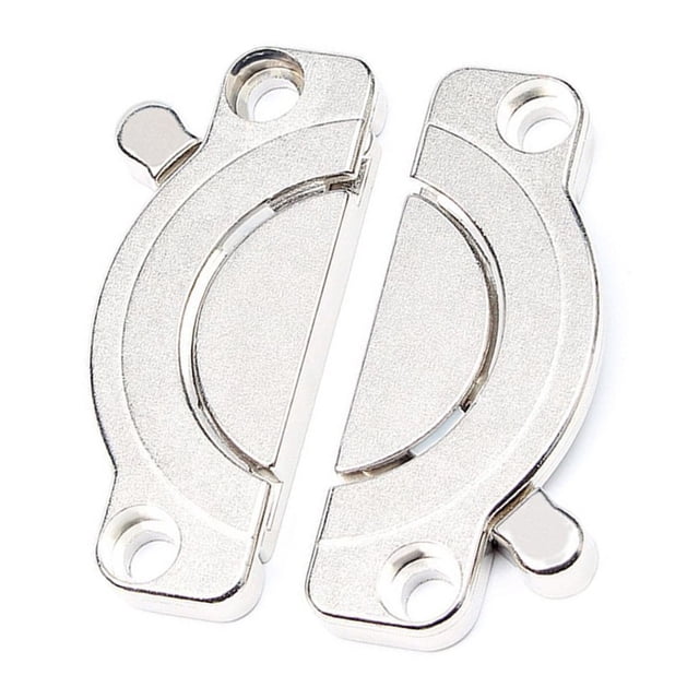 LEFU 2 Pack Connecteurs de Boucle de Table en Alliage de Zinc, Accessoires de Matériel de Connecteur de Table en Alliage de Zinc Robuste