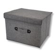 thumbnail image 1 of ITY International - Foldable Storage Box, 14.6"x11.8"x10.6", Grey, 1 of 7