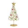 thumbnail image 2 of Todaioua Support de Sapin de Noël en Métal de 12,5 Pouces pour Table - Présentoir d'Ornements en Fer Forgé pour Déco de Bureau, Mini Sapin de Noël avec Dessus Étoilé, Décorations d'Exposition pour Bibliothèque de Bureau à Domicile, 2 of 7