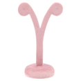 thumbnail image 1 of mmirethe Jewelry Display Stand Velvet Necklace Bracelet Holder Bracelets Rack Organizer Layout Props Home Shop Showcase Pink Earring Holder, 1 of 1