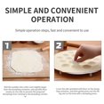 thumbnail image 4 of Fridja Clearance Under 5$ 19 Hole Dumpling Maker Dumpling Maker Gadgets Tool Dough Press Ravioli Making Mould DIY Kitchen, 4 of 5