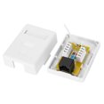 thumbnail image 2 of HLONK 2 Pcs RJ45-8P8C CAT6 Boîtier de Jonction d'Information de Bureau Monté en Surface pour Réseaux à Port Unique, 2 of 7