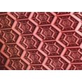 thumbnail image 1 of Ahgly Company Tapis d'Intérieur Rectangulaire Transitionnel Rouge Foncé Lavable à la Machine, 2 Pieds x 5 Pieds, 1 of 7