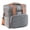 Grey, variant on Insulated Large Lunch Double Heavy Duty Womens Lunch Boxes for School Water Bottle Bags for Tote Bags Woman Lunch Bag for Work with Bottle Holder Heavy Duty Bags for Men Thirty One Lunch Tote