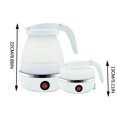 thumbnail image 3 of EIGTHTAIL Travel Portable Foldable Kettle 1.2L Small Collapsible Hot Water Boiler For Coffee Tea, 3 of 4