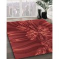 thumbnail image 3 of Ahgly Company Tapis Rectangulaire Lavable en Machine Intérieur Transitionnel Rouge Tomate, 4 Pieds x 6 Pieds, 3 of 7