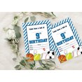 thumbnail image 4 of Darling Souvenir White Birthday Invitation Card 28 Pcs Fill or Write In Blank Invites Printable Party Supplies 5 x 7 Inches, 4 of 5