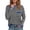 Blue, variant on Huaizzzy Casual Loose Fit Long Sleeve T Shirt Striped Color Fall Winter Top Comfortable Soft Basic Daily Wear Tee Shirt Oversized Tees for Women Stretchy Shirts for Women Spandex Tee Stretch Shirts