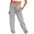 thumbnail image 1 of LSLJS Pantalon Long Décontracté pour Femmes, Imprimé Couleur Unie, 1 of 2