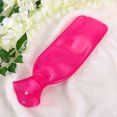 thumbnail image 1 of Bouillotte en Thermoplastique PVC Sac de Bouillotte Transparent Thérapie Chaleur Froid Sac d'Eau Chaude (Transparent-Rose), 1 of 6