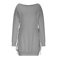 thumbnail image 5 of Birdeem Robe d'Été pour Femmes, Grande Taille, Ample, à Manches Longues, Épaules Dénudées, 5 of 5