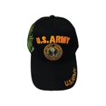 thumbnail image 1 of JWM 8135 US Army Logo Baseball Cap  Black - pack of 6, 1 of 1