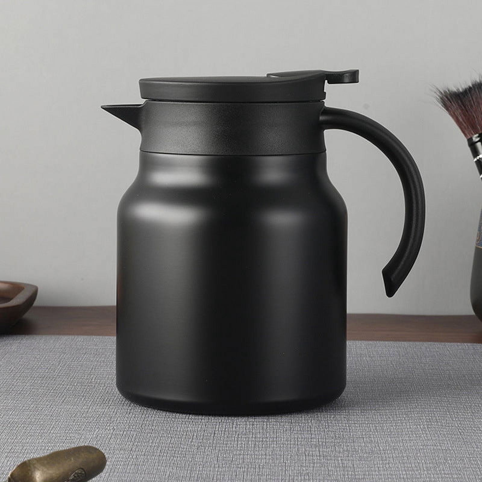 Amzcrzy Water Bottle Portable Stainless Steel Kettle,Double Layer Tea Pot With Filter Screen Teapot Teapot Travel Essentials Hydrojug
