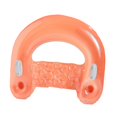 thumbnail image 2 of Milaget Inflatable Pool Floats with Cup Holder Lounge Chair for Outdoor Beach Summer Orange, 2 of 9