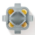 thumbnail image 4 of Coofit Food Storage Container Plastic 4 Grids Pantry Storage Container Kitchen Food Jar, 4 of 10