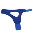 thumbnail image 3 of Sangle de Menton Respirante à Design Triangulaire Anti-Ronflement pour Femmes pour Ronflement Bleu, 3 of 8