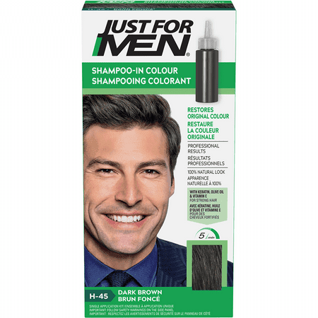 Just For Men Men's Hair Colour Dark Brown H45 1 ea