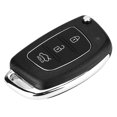 thumbnail image 1 of Coque de Clé à Distance, Couvercle de Porte-Clés de Protection Résistant à l'Usure 3 Bouton de Remplacement pour Santa Fe Ix45 2013-2014 pour Voiture, 1 of 8
