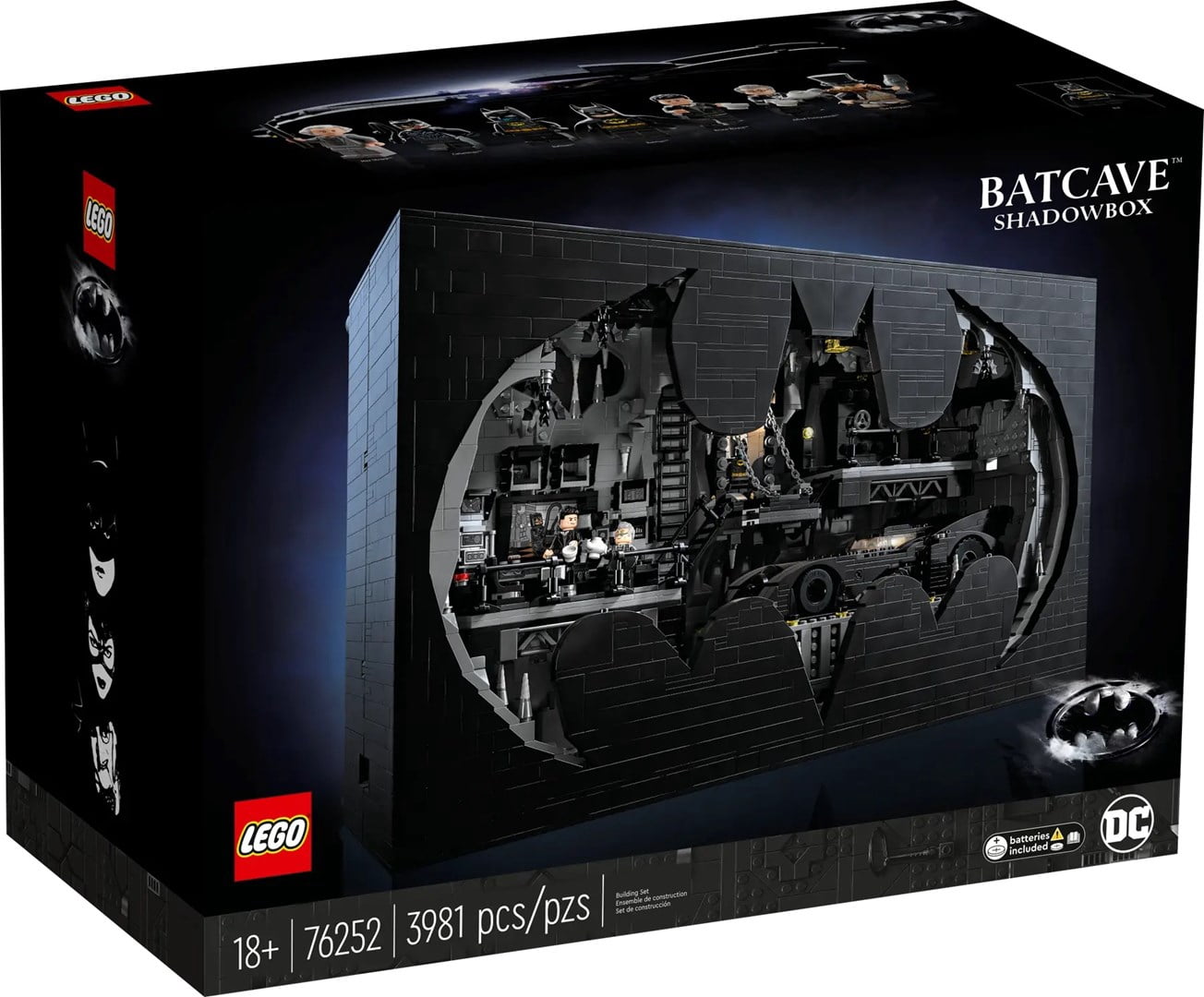 Lego - LEGO BATMAN 76252 Batcave – Shadow Box