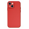 thumbnail image 1 of PANDACO Étui Souple à Étui Mate Rouge pour iPhone 15 Plus, 1 of 3