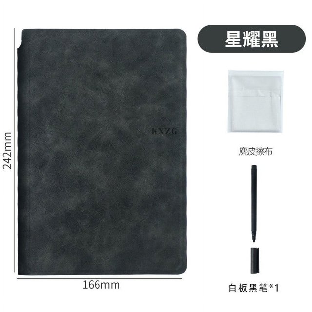 EGNMCR Reusable Whiteboard Notebook 1ml the Notebook