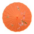 thumbnail image 1 of Antique Umbrella Decoration Ceiling Hand-painted Silk Umbrella H0D6, 1 of 8