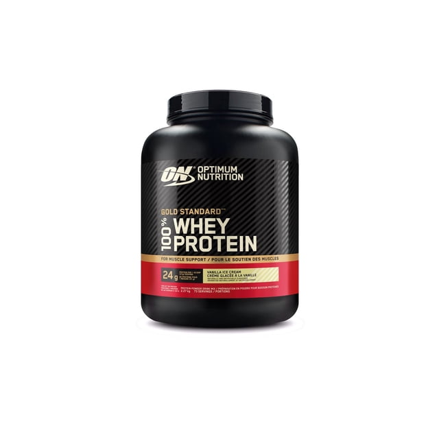 100% Gold Standard Whey Vanilla Ice Cream 5lb