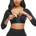 thumbnail image 1 of Womens Shapewear 3/4 Sleeve Arm Shaper Front Closure Compression Bra Post Surgery Posture Corrector Tank Top, 1 of 1