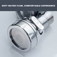 thumbnail image 3 of Pull-Down Kitchen Faucet with Three-Spray Modes, Extendable with Pressure Boost for Low Water Pressure, Anti-Splash Spray Head for Kitchen and Bathroom, 3 of 9