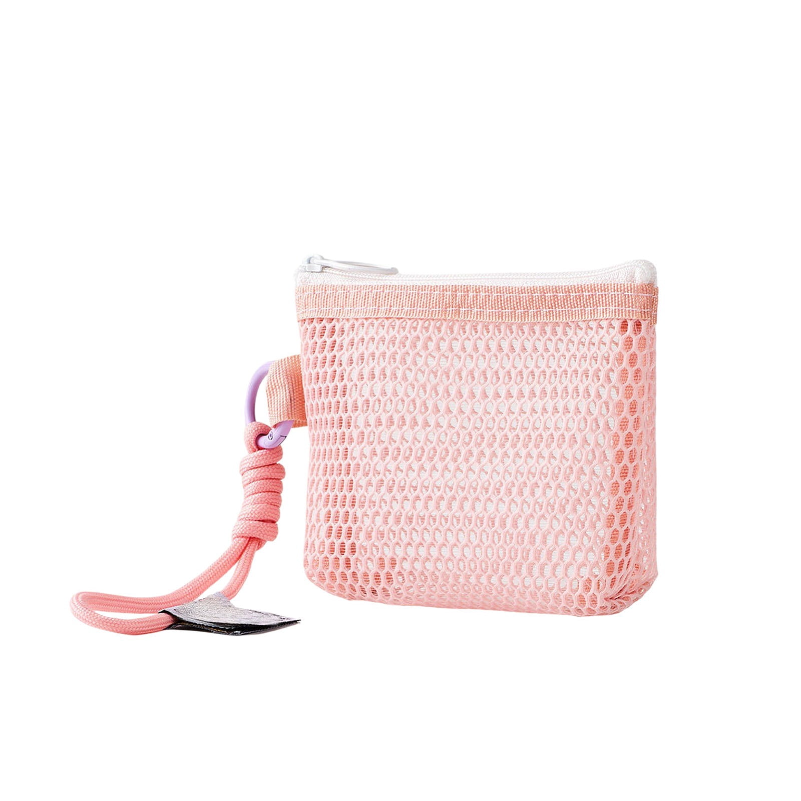Mesh Mini Storage Bag - Transparent Zipper Pouch, Travel organizer