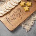 thumbnail image 3 of Hometrends Spring Brown Acacia Wood Chopping Board, 15 inch, 1 piece, 3 of 5