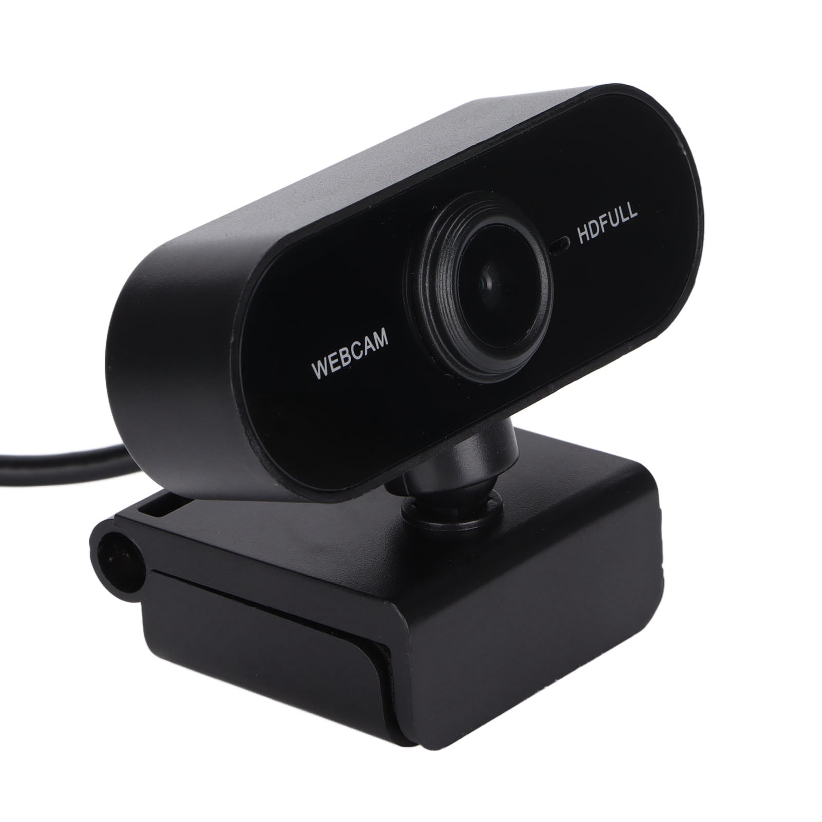 1080P Webcam, Clear Output Plastic HD Webcam With Microphone For Video Call For Live Broadcast For Conference