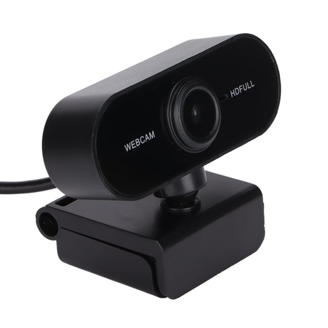 1080P Webcam, Clear Output Plastic HD Webcam With Microphone For Video Call For Live Broadcast For Conference