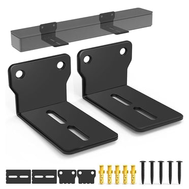 MYG Supports Muraux pour Barre de Son Installation Facile Étagère Antichute Support de Haut-Parleur