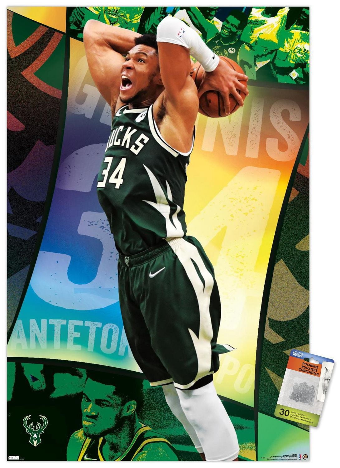 NBA Milwaukee Bucks - Giannis Antetokounmpo 21