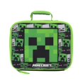 thumbnail image 2 of Sac À Déjeuner Isolé Minecraft Creeper 7,5" x 9,5" x 4", 2 of 9